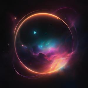 우주 속의 숙면 10분의 평화