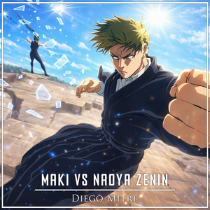Maki vs Naoya Zenin (from "Jujutsu Kaisen") (Cover)