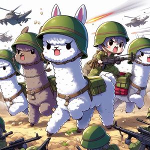 アルパカのマーチ