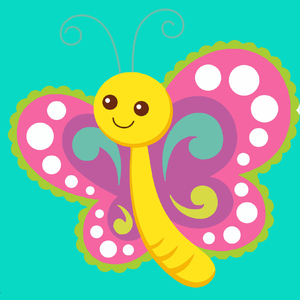 A borboletinha colorida - música infantil