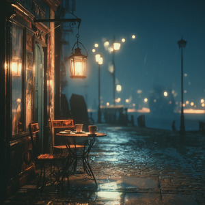 Lantern Echoes on Harbor Street