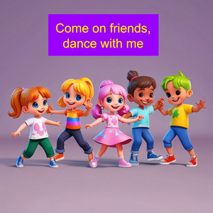 Come on friends, dance with me