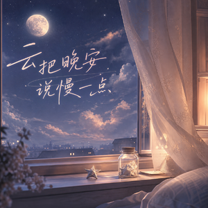 云把晚安说慢一点