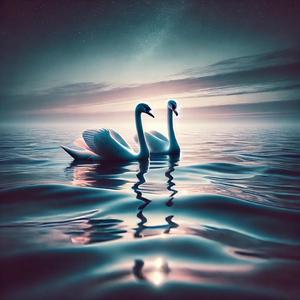 two swans