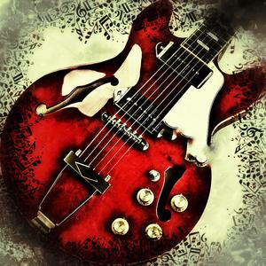 Stirring | Sad Guitar Backing Track in B minor