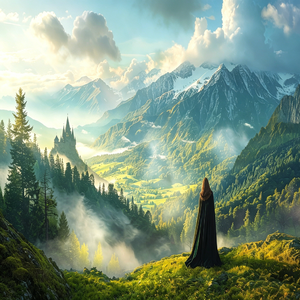 森林梦境的最后余光