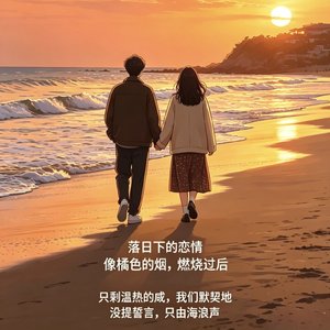 落日下的恋情