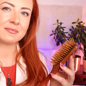 Welcome to your head massage & Brushing your hair