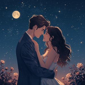 Clean Guitar Melody Builds Softly