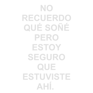 ya no puedo buscarte.