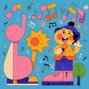 百灵鸟儿歌 幼儿恐龙童谣儿歌-恐龙《倾头龙》