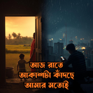 আজ রাতে আকাশটা কাঁদছে আমার মতোই