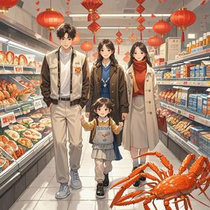 逛超市也像进大观园