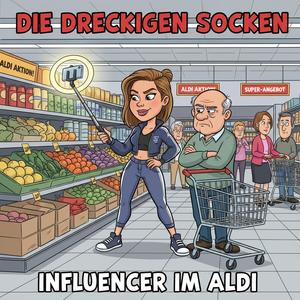 Influencer im Aldi