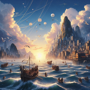 바다 위의 여정(journey on the sea)