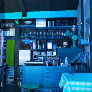 柔和的忙碌的早晨时刻