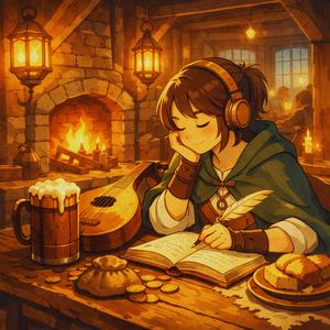 Rain on Stone Streets (lofi hiphop, medieval lofi)