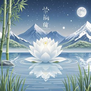 心中有朵白莲花