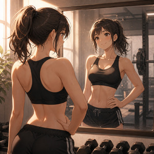 鏡の中の私が好きになった日、全部筋トレのおかげ
