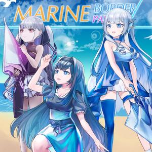 【holocn二期】Marine Border Parasol（翻自 齐藤朱夏 伊波杏树 逢田梨香子）