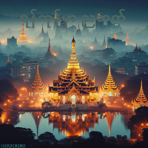 ရန်ကုန်မှာ ညဘက်（仰光之夜）နှစ်