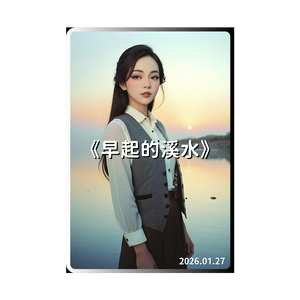 《早起的溪水》(台語 抒情) by 木笛的狂人