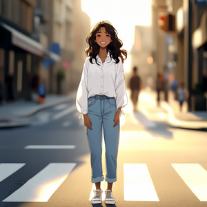 阳光街道的欢歌 伴奏