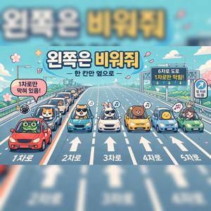 한 칸만 옆으로