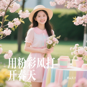 用粉彩风打开春天