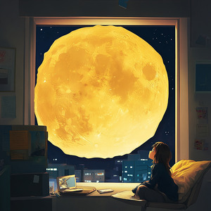 月夜のひとかけら