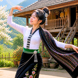 Nhạc Nhảy Nhịp Xoè Tây Bắc Sôi Động Múa Hái Bông