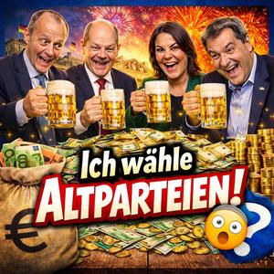 Ich wähle Altparteien damit alles noch teurer wird