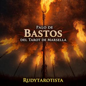 Caballero de Bastos del Tarot de Marsella