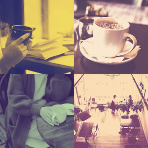 诗意的咖啡馆跳跃节奏