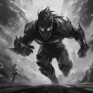 running from final boss (Game Over)