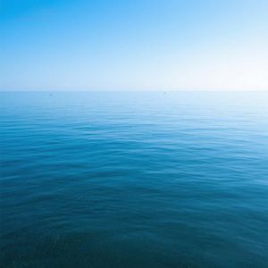 海蓝静谧时光