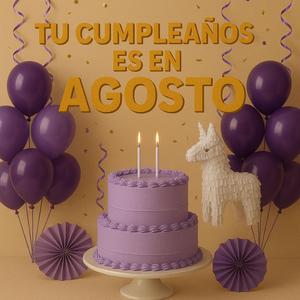 Tu cumpleaños es en agosto