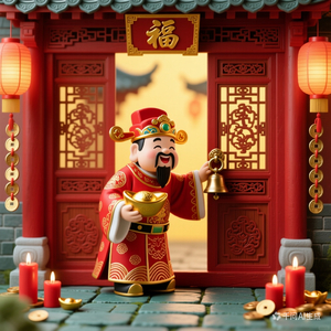 财神来到