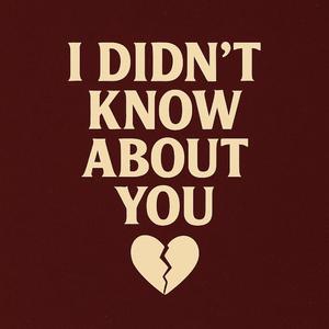 I Didn’t Know About You