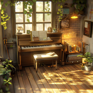 Calma En La Melodía Del Piano