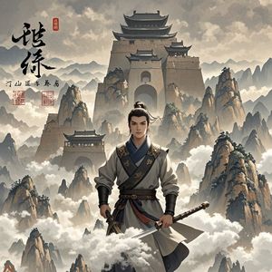 剑门关远眺-一路向北