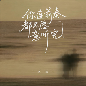 你连前奏都不愿意听完