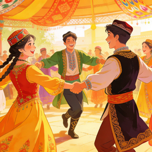 Xoh Usulluk Qatma 跳舞