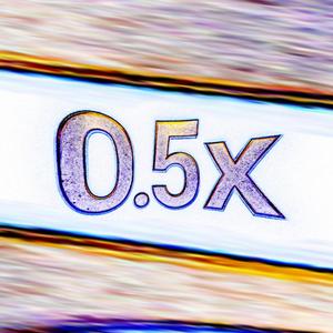 0.5X