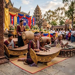 ភ្លេងពិណពាទ្យ សម្រាប់កំដរក្នុងកម្មវិធីបុណ្យ