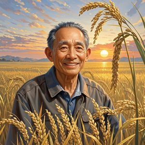 悼袁隆平-简易