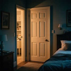 Bedroom Door Shut
