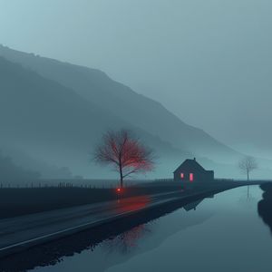 夜明け前の静寂