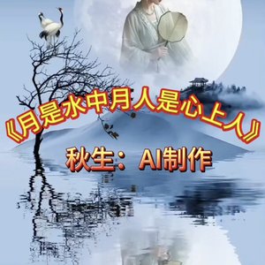 月是水中月 人是心上人