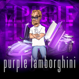 Purple Lamborghini